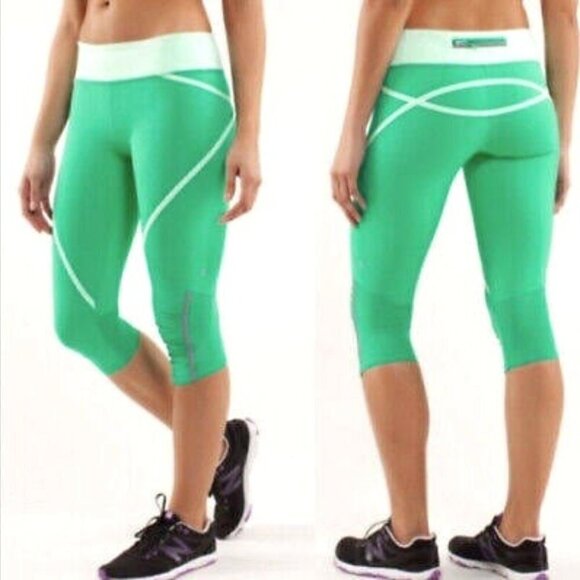 Lululemon Run Pace Cropped Leggings - Picture 1 of 7